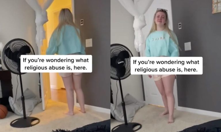 Christian woman tries to ‘exorcise’ gay teen in viral TikTok video – PinkNews Christian woman tries to ‘exorcise’ gay teen in viral TikTok video – PinkNews